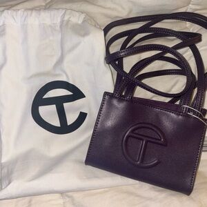 Telfar Dark Purple Mini Bag